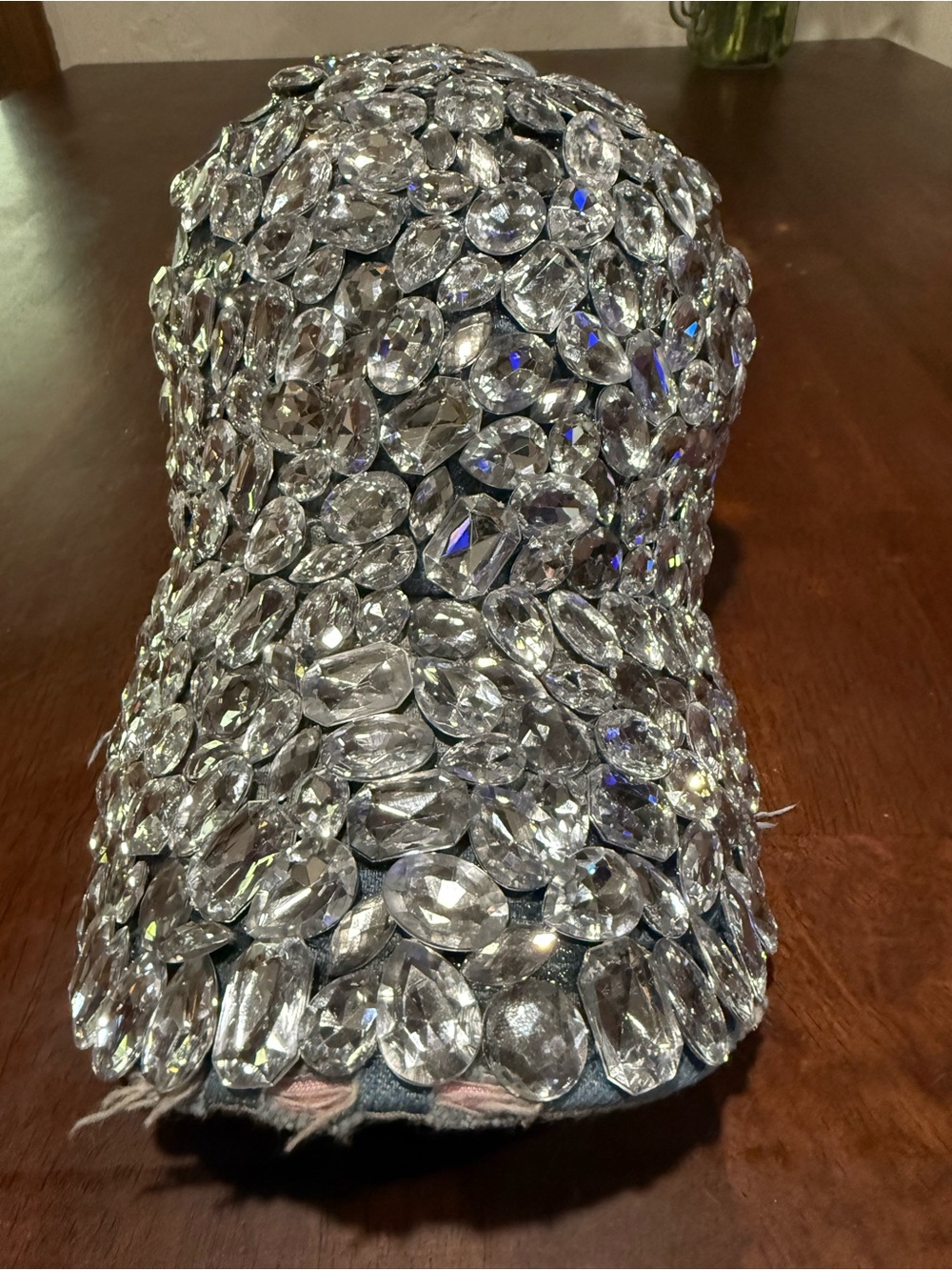 Crystal Embellished Decorative Accent - Clear Crystal Sparkle